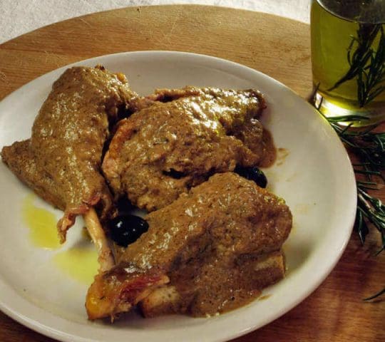 La Faraona alla leccarda La Faraona alla leccarda